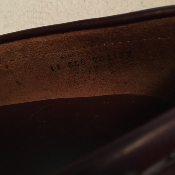 Men’s Dexter Handsewn Leather Shoes in Oxblood Colour, 11 Wide - Picture 8 of 12